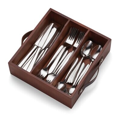 Oneida Mooncrest 30Pc Set with Caddy 894551, MPN: 894551, 79363143396