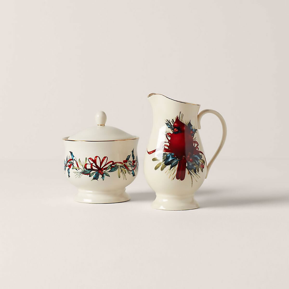 Lenox Winter Greetings Sugar &amp; Creamer Set 847266, MPN: 847266, 882864509666