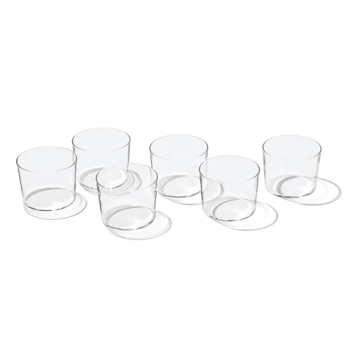 Oneida Oneida Stackables Short Glasses Set of 6 Clear 895980