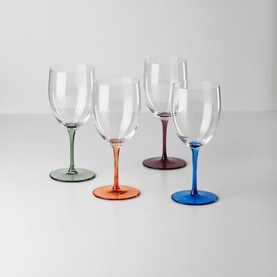 Oneida Oneida Bottoms Up Wine Glass Set of 4 895928, MPN: 895928, 79363145031