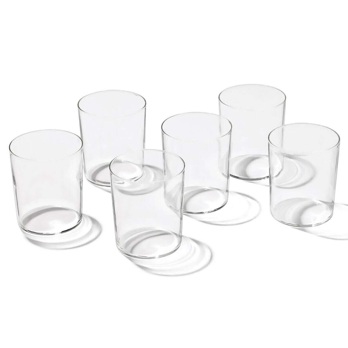 Oneida Oneida Stackables Glasses Tall Set of 6 Clear 895985
