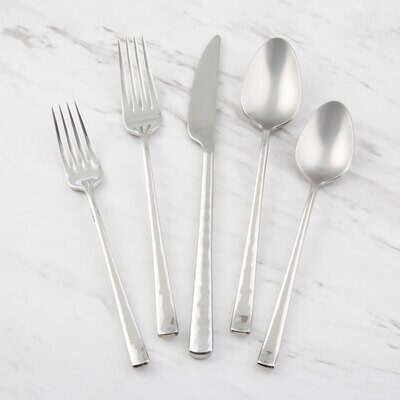 Cambridge Almada Mir-Texture 18/10 Stainless Steel 20 Piece Flatware Set 301720P648, MPN: 301720P64…