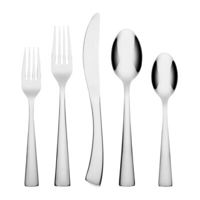 Cambridge Aladin Mirror 18/0 Stainless Steel 20 Piece Flatware Set 324120CSLG12, MPN: 324120CSLG12,…