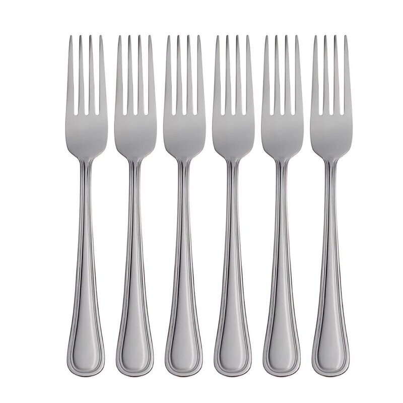 Oneida Tress Set of 6 Dinner Forks H081006BL20