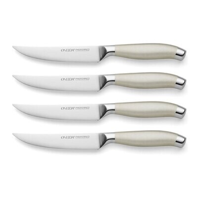 Oneida Set of 4 Steak Knives Paireferred Ss 55310L20, MPN: 55310L20, 78737553106
