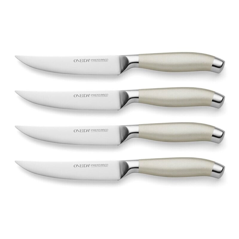 Oneida Set of 4 Steak Knives Paireferred Ss 55310L20