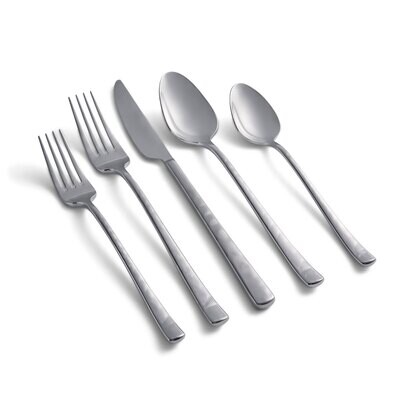 Cambridge Almada Mir-Texture 18/10 Stainless Steel 5 Piece Place Setting 301725P649, MPN: 301725P64…