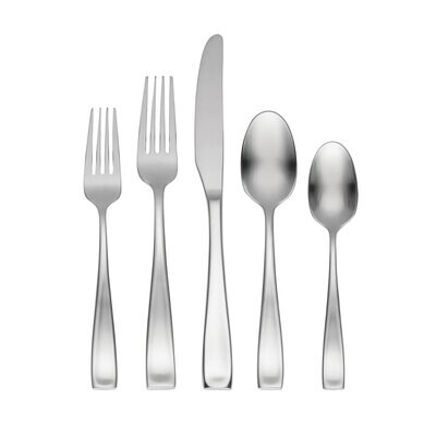 Oneida Satin Moda 65 Piece Flatware Set F118065AL20, MPN: F118065AL20, 78737136897