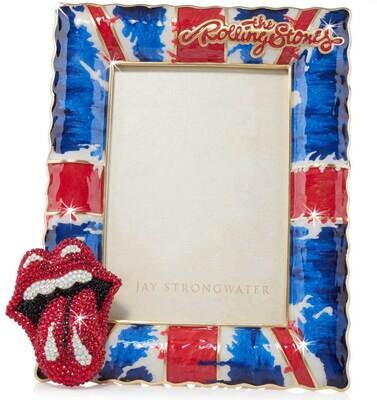 Jay Strongwater 5 x 7 Inch Rolling Stones Picture Frame SPF5908-202, MPN: SPF5908-202, 848510044202