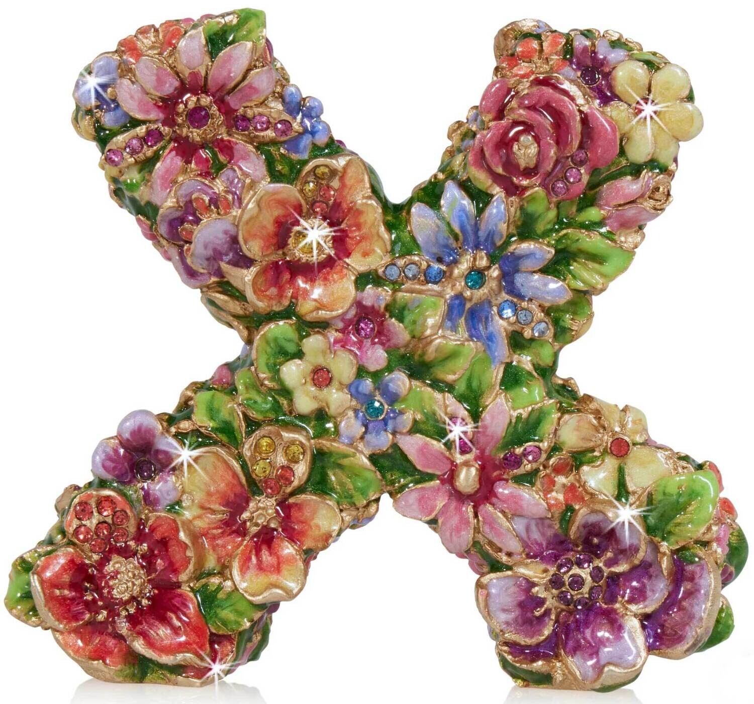 Jay Strongwater Daisy Floral Kisses Figurine SDH2588-256, MPN: SDH2588-256, 848510043991