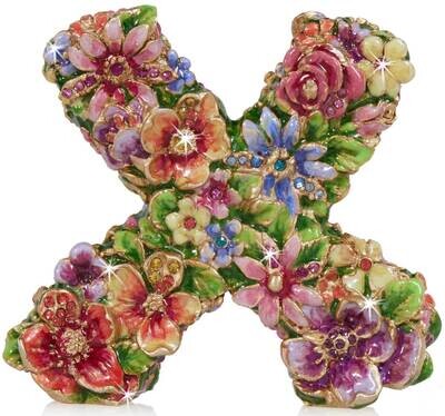 Jay Strongwater Daisy Floral Kisses Figurine SDH2588-256, MPN: SDH2588-256, 848510043991