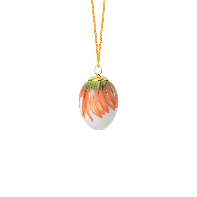 Royal Copenhagen Spring Collection Egg 2024 Marigold Petals 1071649