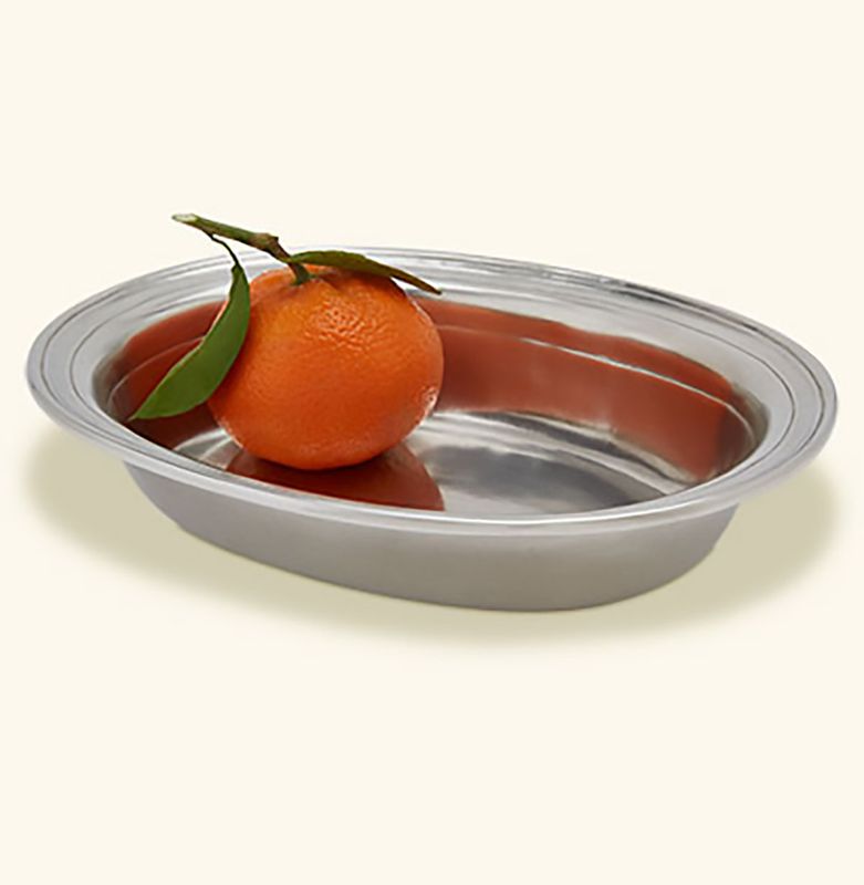 Match Pewter Oval Bowl Small 985