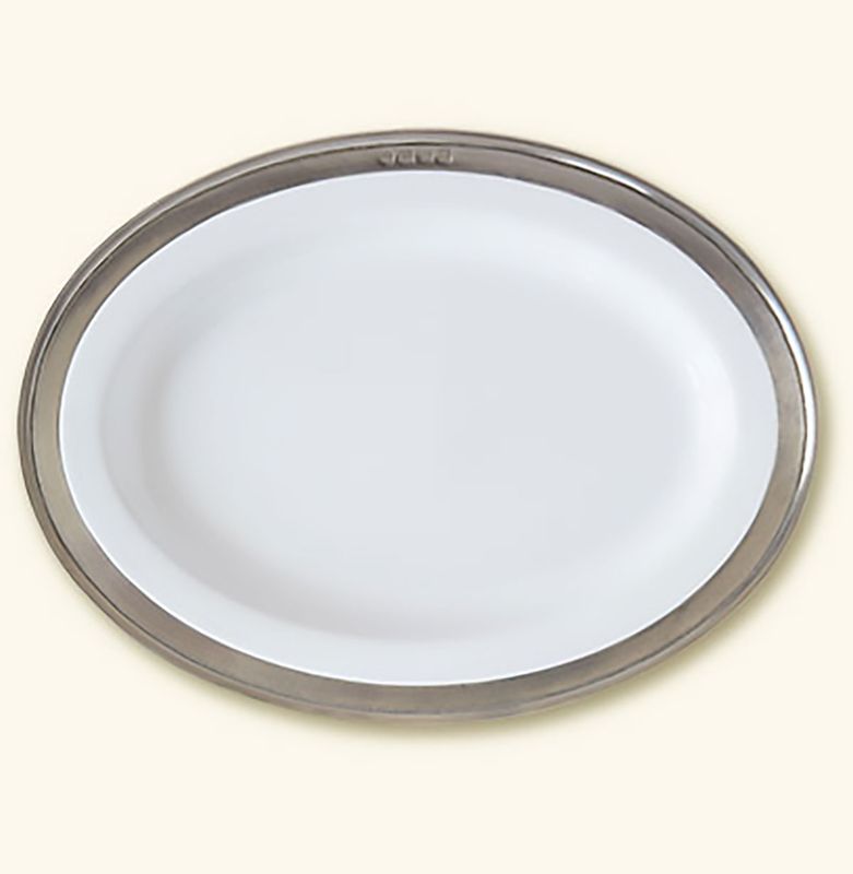 Match Pewter Convivio Oval Serving Platter X-Small 557