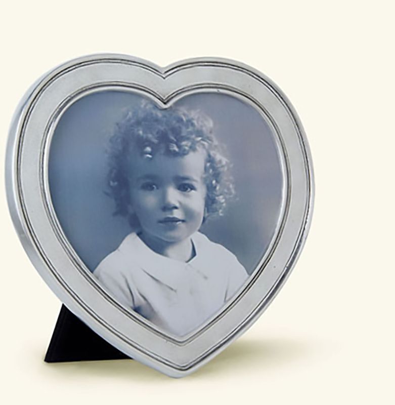 Match Pewter Heart Picture Frame 1400