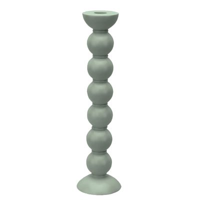 Addison Ross 33cm Bobbin Sage Candlestick CA1213, MPN: CA1213, UPC/EAN: 5024043198994