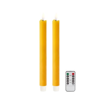 Addison Ross 23cm LED Candle Yellow CA2031, MPN: CA2031, UPC/EAN: 5024043200901