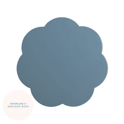 Addison Ross 13x13 Set of 4 SL Blue Placemats PM1021, MPN: PM1021, UPC/EAN: 5024043195443
