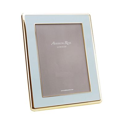 Addison Ross 4 x 6 Inch Picture Frame 30mm Gold &amp; Powder Blue FR6517, MPN: FR6517, UPC/EAN: 5024043…