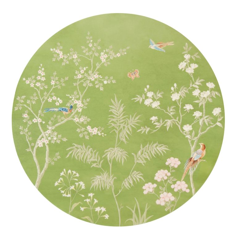 Addison Ross 38cm Chinoiserie Placemat Green PL12002