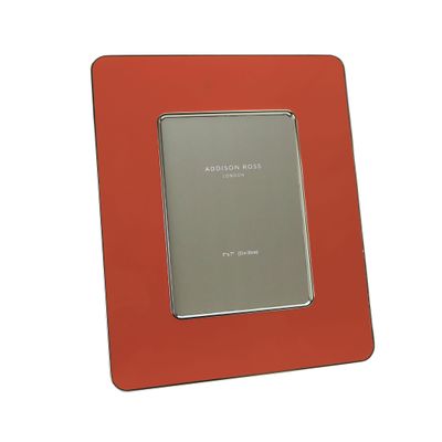 Addison Ross 5 x 7 Inch Picture Frame 5cm Silver Orange FR6203, MPN: FR6203, UPC/EAN: 5024043198161