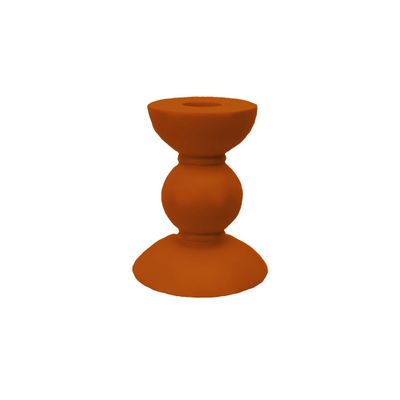 Addison Ross 10cm Bobbin Orange Candlestick CA1305, MPN: CA1305, UPC/EAN: 5024043199106