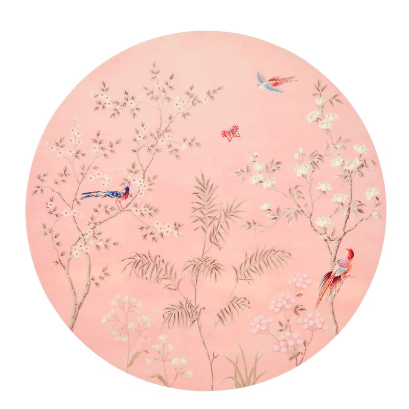 Addison Ross 38cm Chinoiserie Placemat Pink PL12004