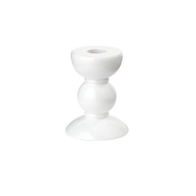 Addison Ross 10cm Bobbin White Candlestick CA1301, MPN: CA1301, UPC/EAN: 5024043199069
