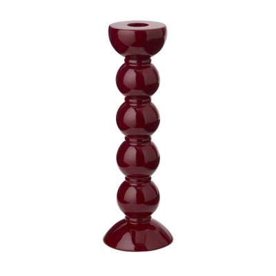 Addison Ross 24cm Bobbin Cherry Candlestick CA1015, MPN: CA1015, UPC/EAN: 5024043199038