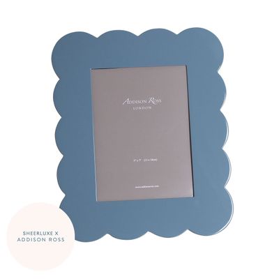 Addison Ross 5 x 7 Inch Picture Frame SL Blue Lacquer Frame FR11021, MPN: FR11021, UPC/EAN: 5024043…