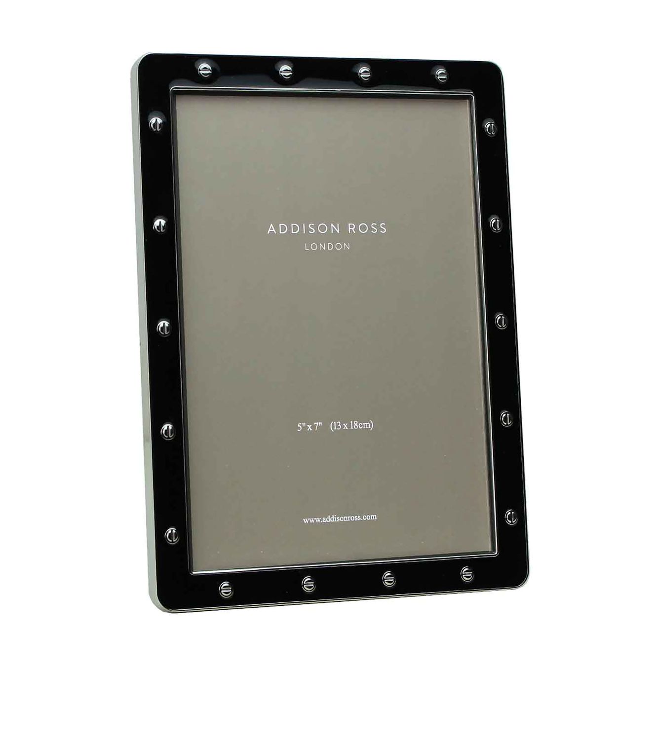 Addison Ross 5 x 7 Inch Picture Frame Locket in Silver Black FR6256, MPN: FR6256, UPC/EAN: 50240431…