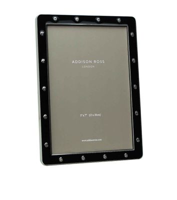 Addison Ross 5 x 7 Inch Picture Frame Locket in Silver Black FR6256, MPN: FR6256, UPC/EAN: 50240431…