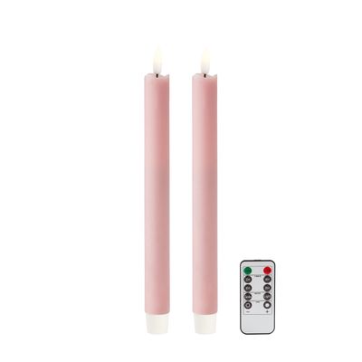 Addison Ross 23cm LED Candle Pink CA2033, MPN: CA2033, UPC/EAN: 5024043200925