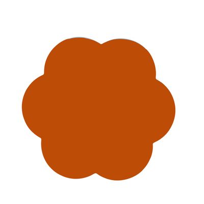 Addison Ross 12cm Set of 4 Coaster Orange CS1005, MPN: CS1005, UPC/EAN: 5024043200055