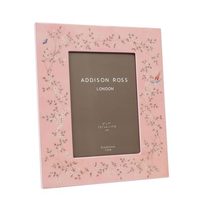 Addison Ross 5 x 7 Inch Picture Frame Chinoiserie Pink FR12004, MPN: FR12004, UPC/EAN: 5024043200307