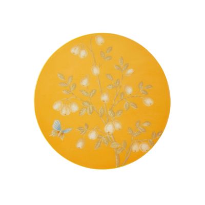 Addison Ross 12cm Chinoiserie Coaster Yellow CS12003, MPN: CS12003, UPC/EAN: 5024043200543