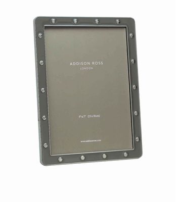 Addison Ross 5 x 7 Inch Picture Frame Locket in Silver Chiffon FR6261, MPN: FR6261, UPC/EAN: 502404…