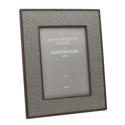 Addison Ross 8 x 10 Inch Picture Frame Faux Storm Rattan Frame FR9109, MPN: FR9109, UPC/EAN: 502404…