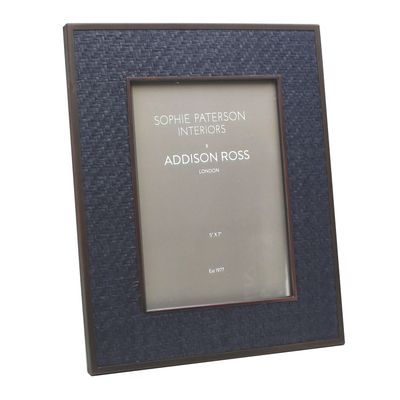 Addison Ross 8 x 10 Inch Picture Frame Faux Midnight Rattan Frame FR9115, MPN: FR9115, UPC/EAN: 502…