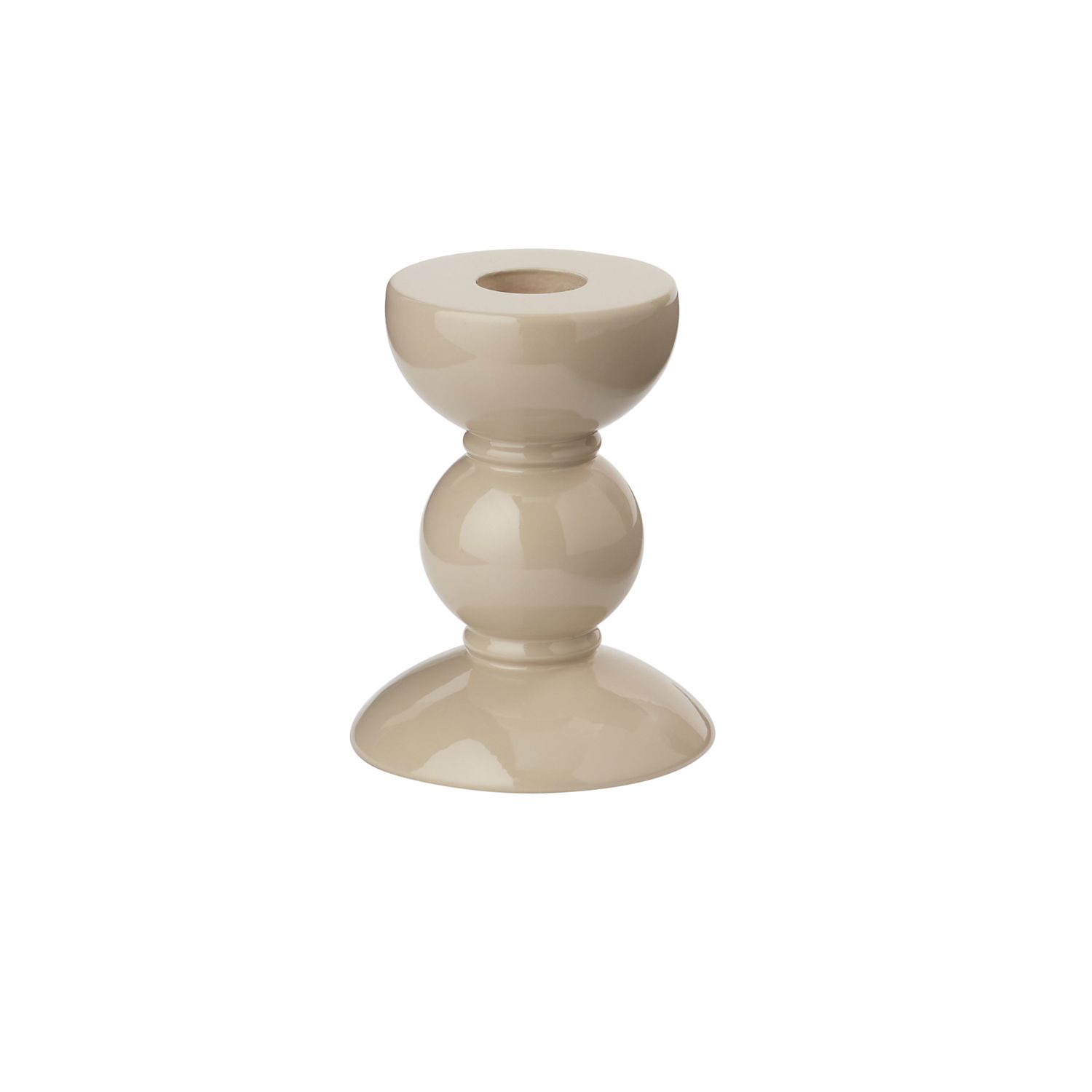 Addison Ross 10cm Bobbin Cappuccino Candlestick, MPN: CA1302