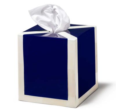 LADORADA Ink Blue &amp; Bone Tissue Box TB-UB-NA-0606, MPN: TB-UB-NA-0606,