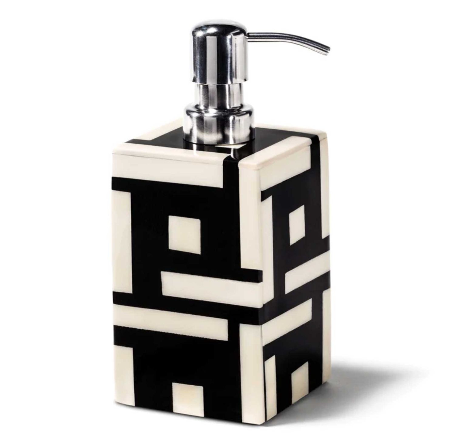 LADORADA Bone Domino Black Soap Dispenser SD-BD-CD-0303, MPN: SD-BD-CD-0303,
