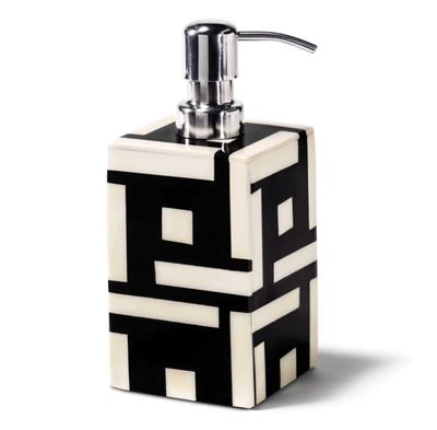 LADORADA Bone Domino Black Soap Dispenser SD-BD-CD-0303, MPN: SD-BD-CD-0303,