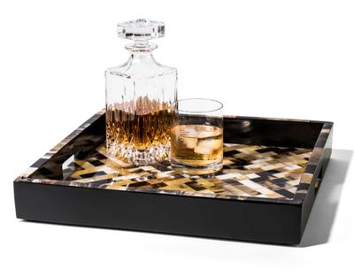 LADORADA Horn Domino Serving Tray ST-HD-HD-1600, MPN: ST-HD-HD-1600,