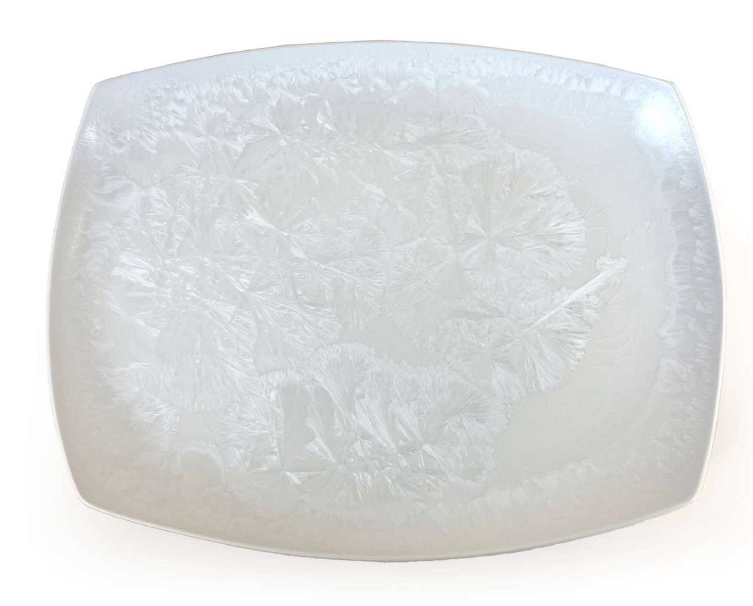 Michael Wainwright Borealis White Oval Platter 27BO01, MPN: 27BO01,