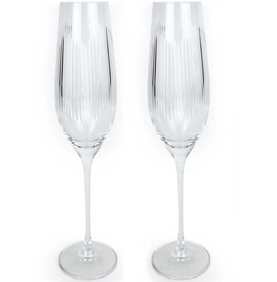 Michael Wainwright Berkshire Champagne Flute Set of 2 78BK, MPN: 78BK, 810027202017