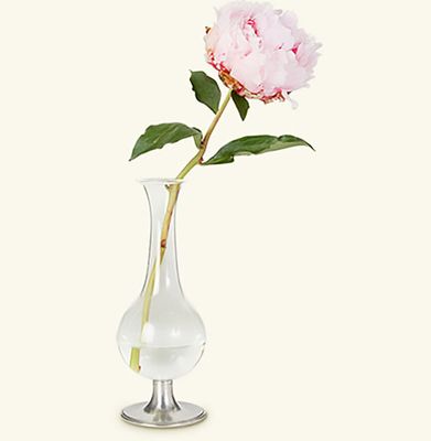 Match Pewter Pewter Footed Glass Vase 938, MPN: 938,