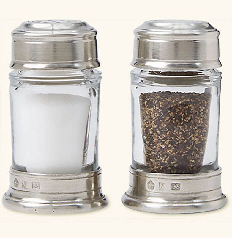 Match Pewter Salt &amp; Pepper Shaker Set 1404