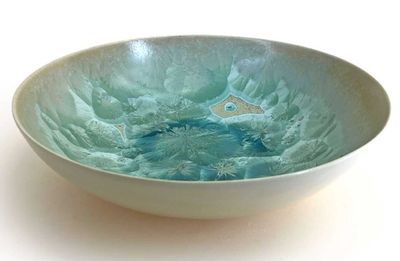 Michael Wainwright Borealis Aqua Large Bowl 06BO66, MPN: 06BO66,
