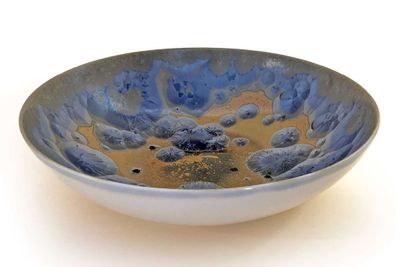 Michael Wainwright Borealis Frost Blue Large Bowl 06BO60, MPN: 06BO60,